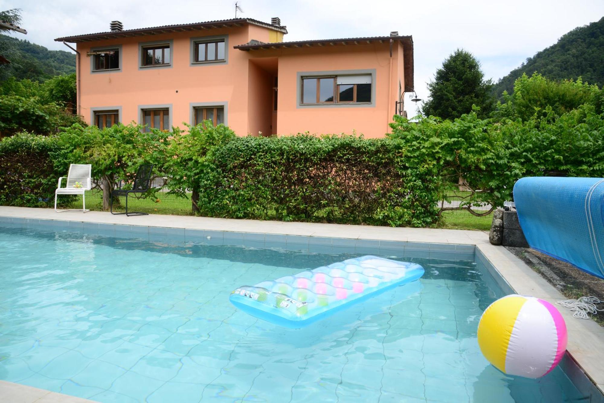 Casa Hydrangea Con Piscina E Giardino Βίλα Bagni di Lucca Εξωτερικό φωτογραφία